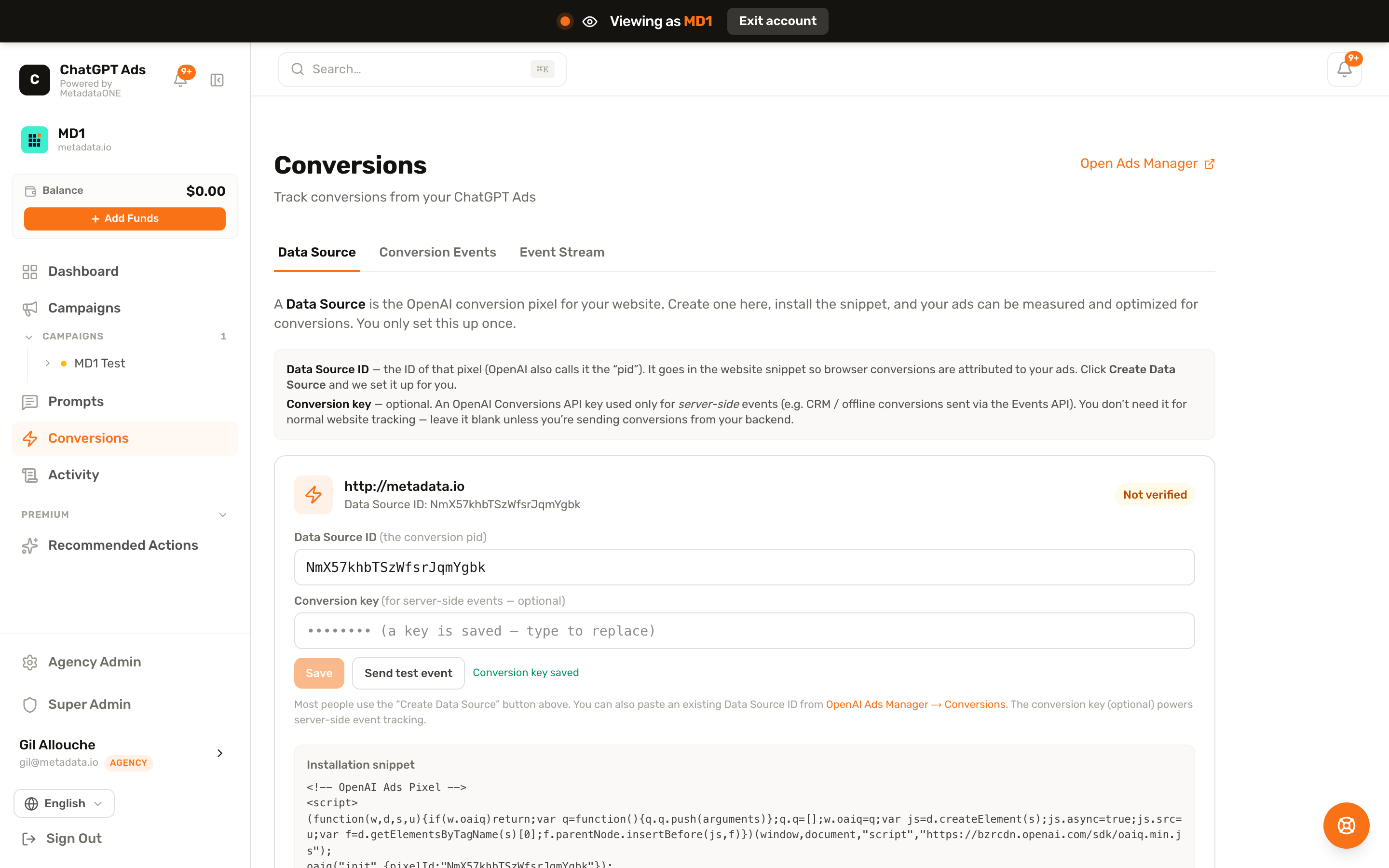 Conversions